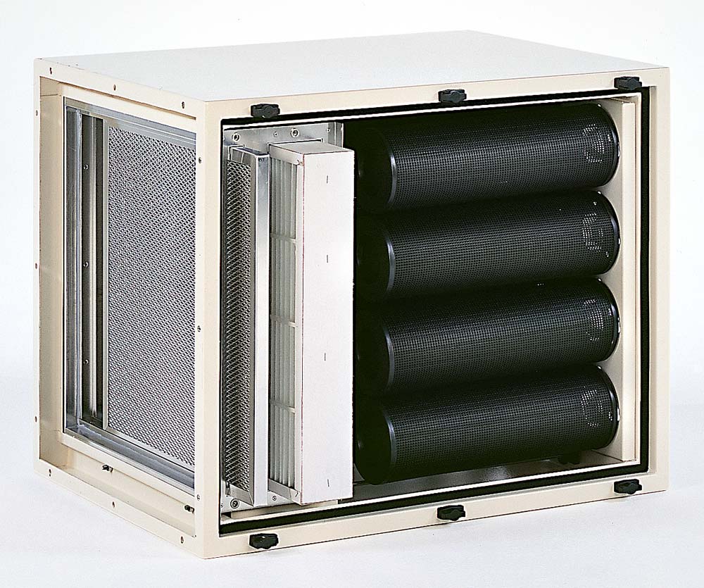 Böcker Filtertechnik AUT Modulgehäuse Aluzelle für Aktivkohlefilter