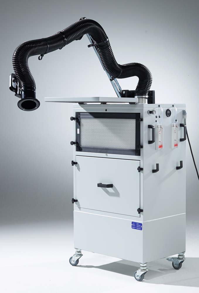 Böcker Filtertechnik Tischabsauggerät Mittelarbeitsplatz