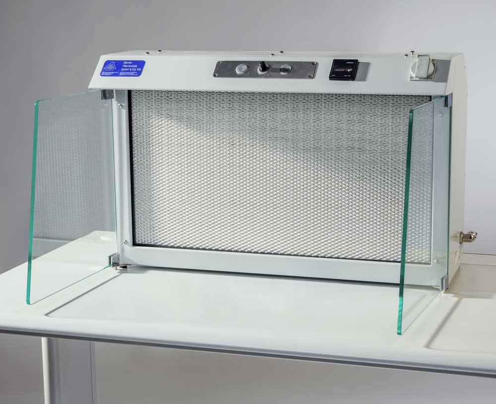 Böcker Filtertechnik Tischabsauggerät Detail